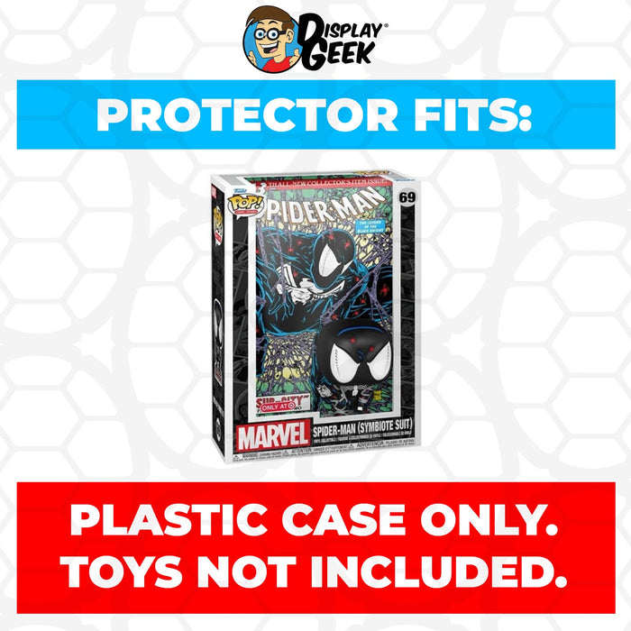 Pop Protector for Spider-Man Black Suit #71 Funko Pop Comic Covers - for just $14.99! 