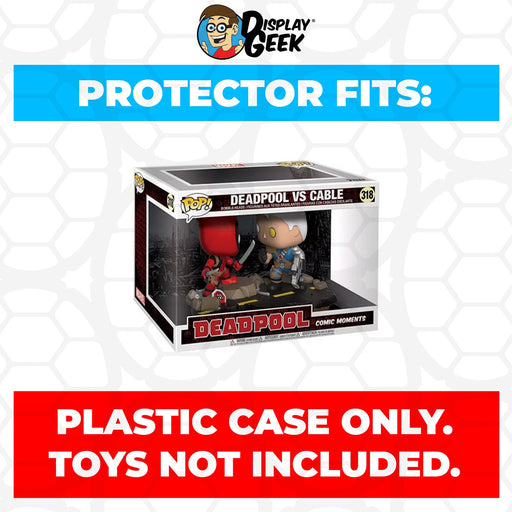 Pop Protector for Deadpool vs Cable #318 Funko Pop Comic Moments - Just $13.99! Shop now at Retro Gaming of Denver