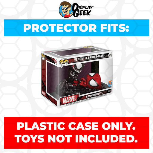 Pop Protector for Venom vs Spider-Man Metallic #625 Funko Pop Comic Moments - Just $13.99! Shop now at Retro Gaming of Denver