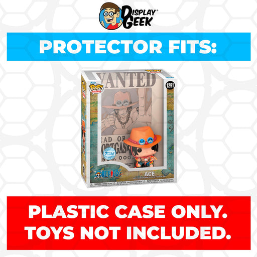 Pop Protector for One Piece Ace #1291 Funko Pop Covers - Just $14.99! Shop now at Retro Gaming of Denver