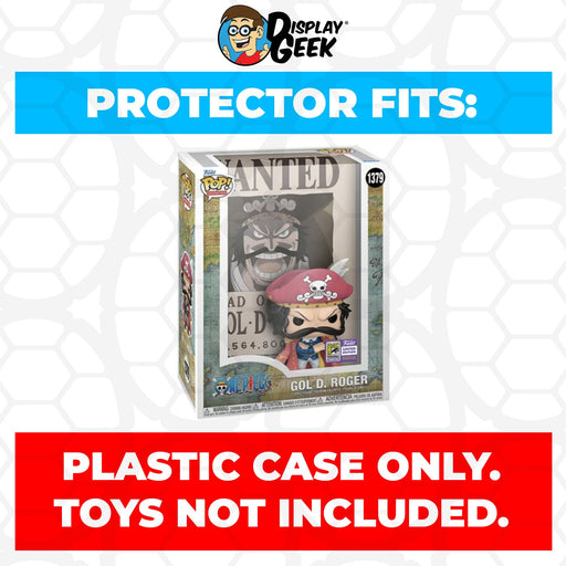 Pop Protector for One Piece Gol D. Roger SDCC #1379 Funko Pop Covers - Just $14.99! Shop now at Retro Gaming of Denver