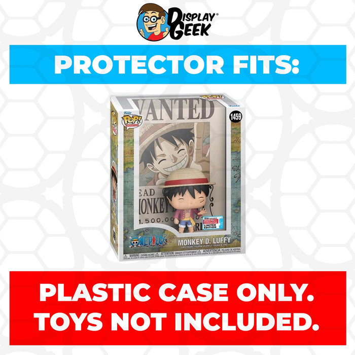 Pop Protector for One Piece Monkey D. Luffy NYCC #1459 Funko Pop Covers - for just $14.99! 