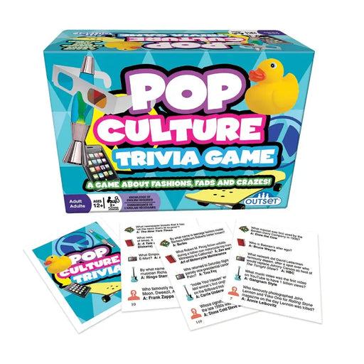 Pop Culture Trivia - A Game About Fashions, Fads & Crazes! - Outset - for just $14.99! 