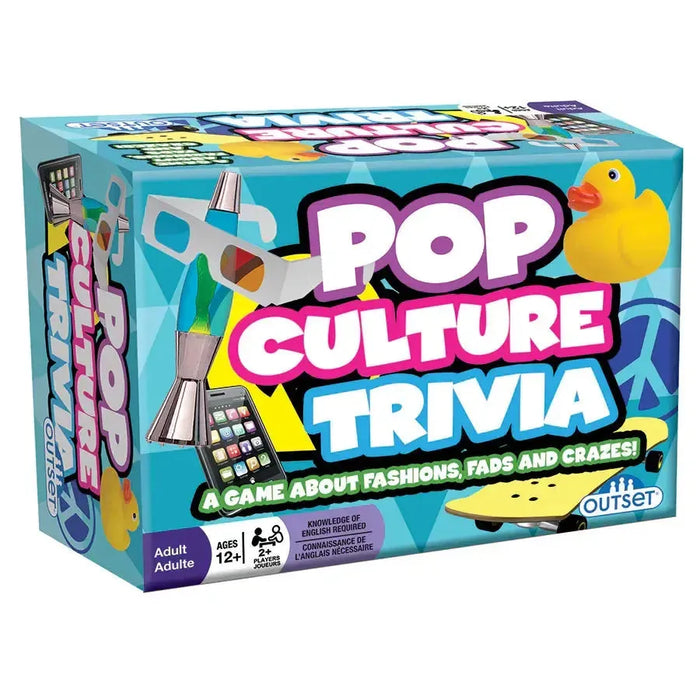 Pop Culture Trivia - A Game About Fashions, Fads & Crazes! - Outset - for just $14.99! 