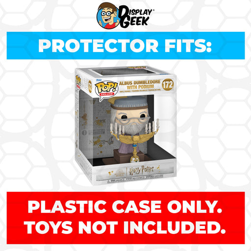 Pop Protector for Albus Dumbledore with Podium #172 Funko Pop Deluxe - for just $13.99! 