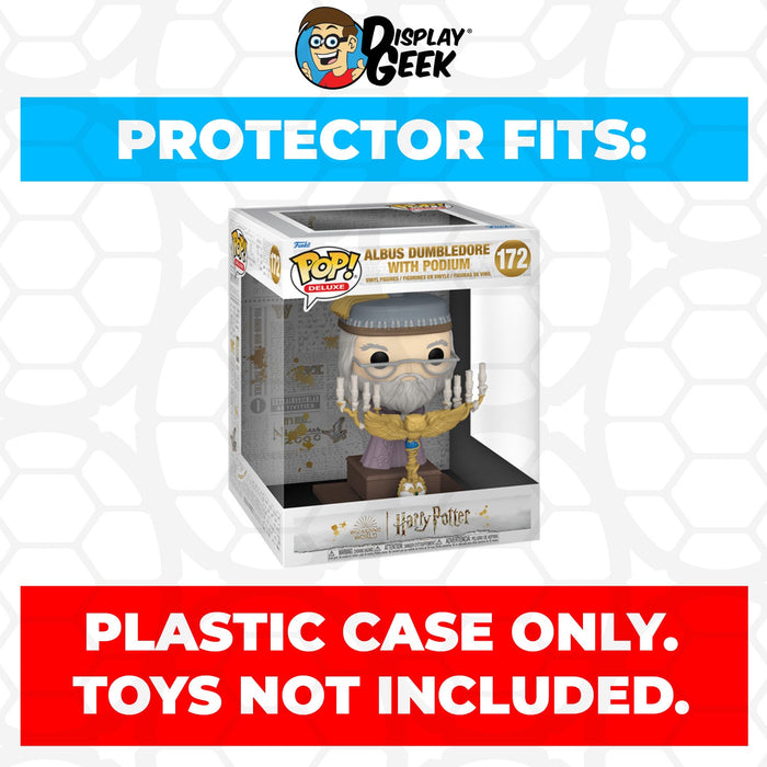Pop Protector for Albus Dumbledore with Podium #172 Funko Pop Deluxe - for just $13.99! 