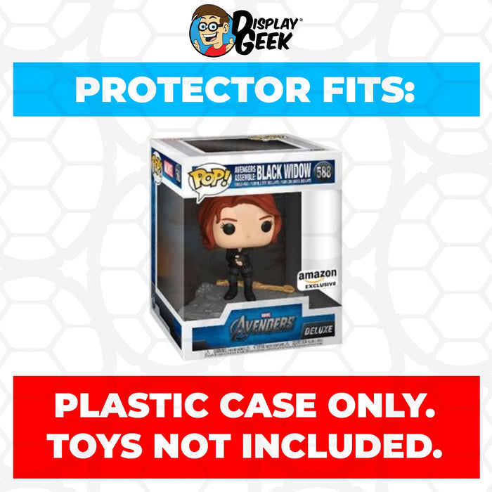 Pop Protector for Avengers Assemble Black Widow #588 Funko Pop Deluxe - Just $13.99! Shop now at Retro Gaming of Denver