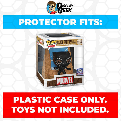 Pop Protector for Black Panther with Waterfall #1114 Funko Pop Deluxe - Just $13.99! Shop now at Retro Gaming of Denver