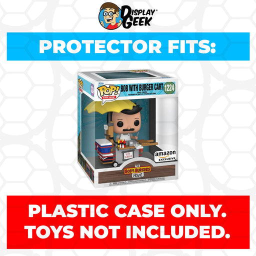 Pop Protector for Bob with Burger Cart #1224 Funko Pop Deluxe - for just $13.99! 