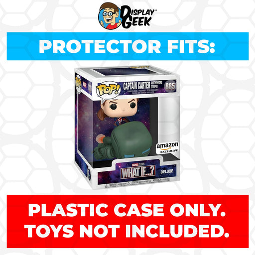 Pop Protector for Captain Carter and the Hydra Stomper #885 Funko Pop Deluxe - Just $13.99! Shop now at Retro Gaming of Denver