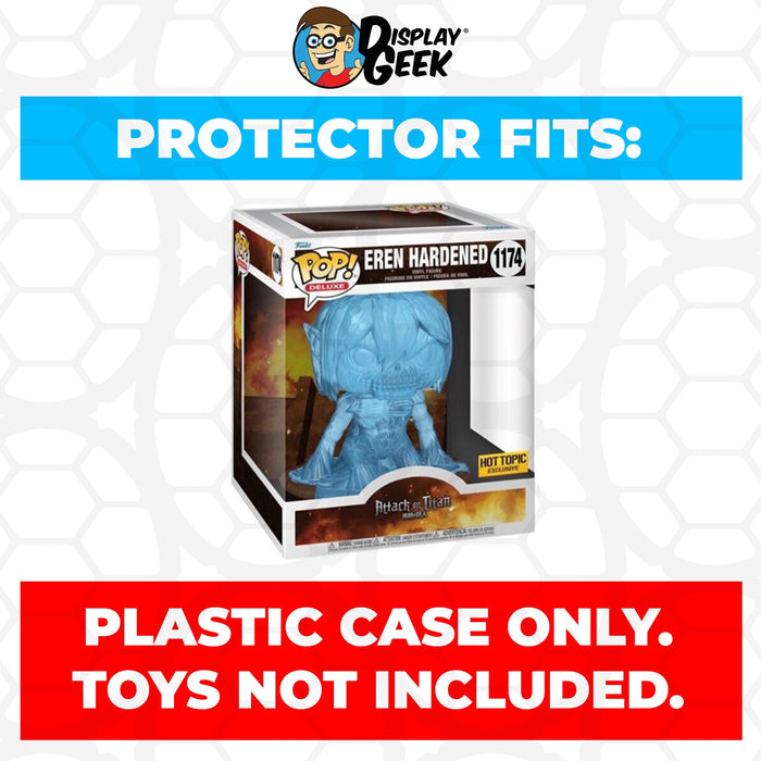Pop Protector for Attack on Titan Eren Hardened #1174 Funko Pop Deluxe - for just $13.99! 