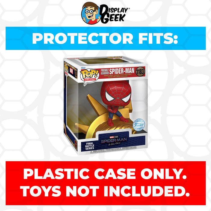 Pop Protector for Final Battle Series Friendly Spider-Man #1183 Funko Pop Deluxe - Just $13.99! Shop now at Retro Gaming of Denver