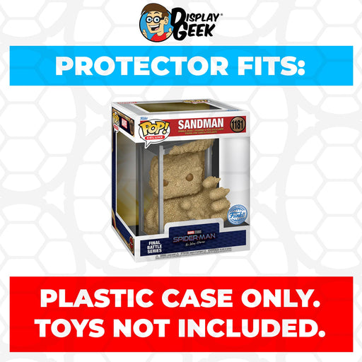 Pop Protector for Final Battle Series Sandman #1181 Funko Pop Deluxe - for just $13.99! 
