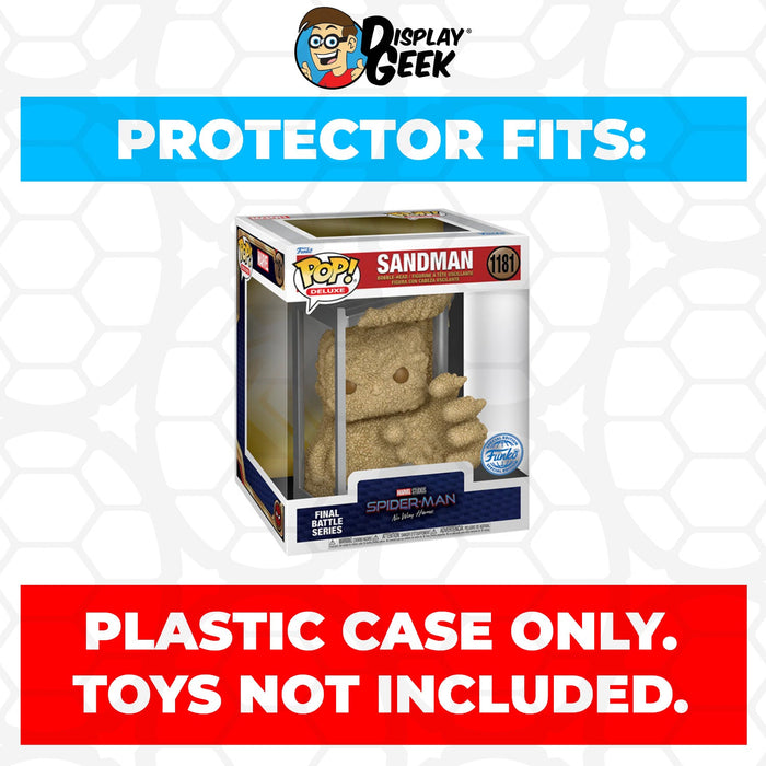 Pop Protector for Final Battle Series Sandman #1181 Funko Pop Deluxe - for just $13.99! 