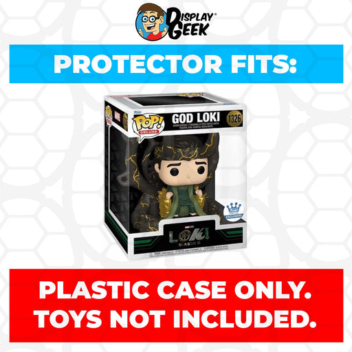 Pop Protector for God Loki #1326 Funko Pop Deluxe - Just $13.99! Shop now at Retro Gaming of Denver