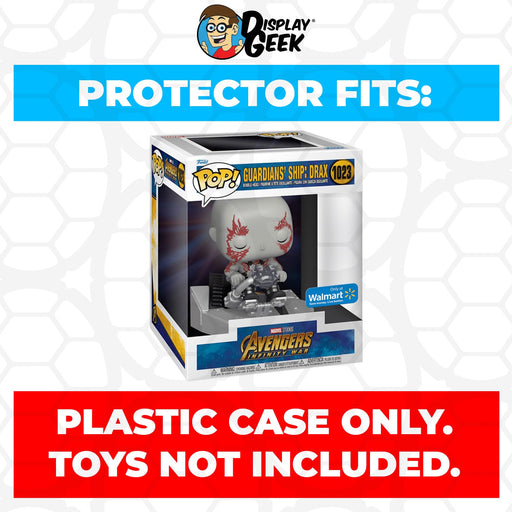 Pop Protector for Guardians Ship Drax in Benatar #1023 Funko Pop Deluxe - for just $13.99! 