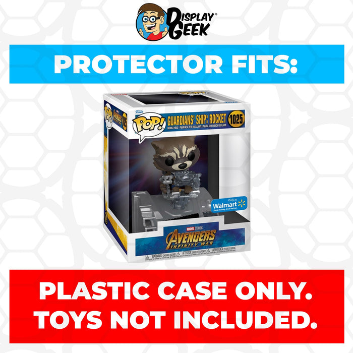 Pop Protector for Guardians Ship Rocket in Benatar #1025 Funko Pop Deluxe - for just $13.99! 
