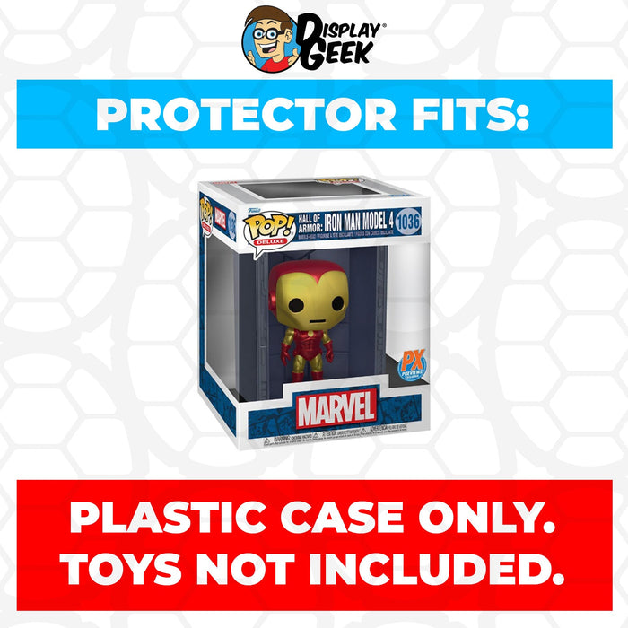 Pop Protector for Hall of Armor Iron Man Model 4 #1036 Funko Pop Deluxe - Just $13.99! Shop now at Retro Gaming of Denver