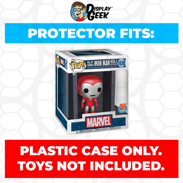 Pop Protector for Hall of Armor Iron Man Model 8 Silver #1038 Funko Pop Deluxe - Just $13.99! Shop now at Retro Gaming of Denver