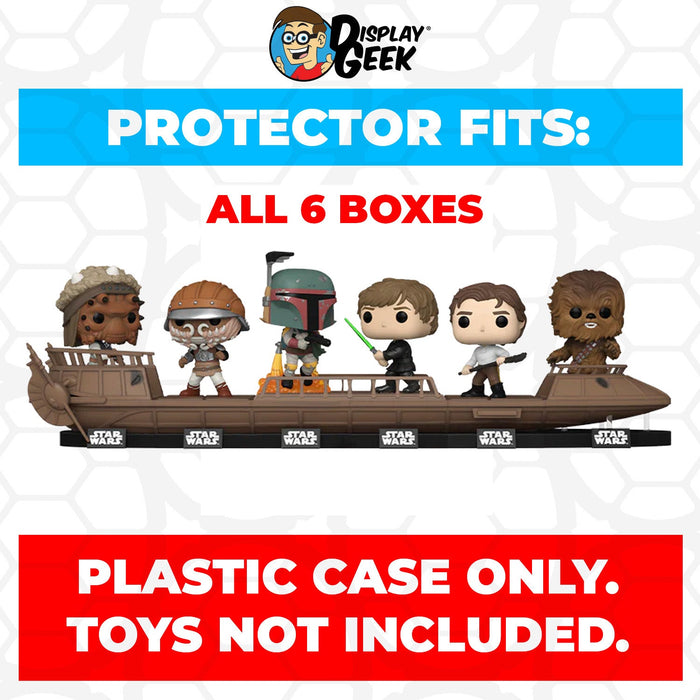 Pop Protector for Jabba's Skiff Chewbacca #619 Funko Pop Deluxe - for just $13.99! 