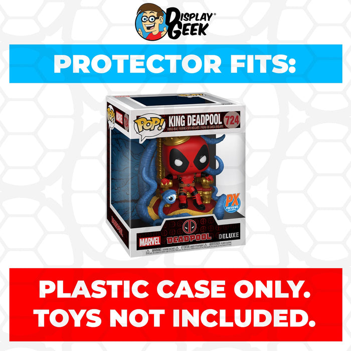 Pop Protector for King Deadpool on Throne #724 Funko Pop Deluxe - Just $13.99! Shop now at Retro Gaming of Denver