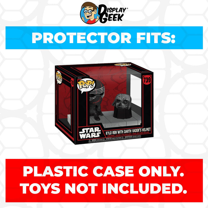 Pop Protector for Kylo Ren with Darth Vader's Helmet #739 Funko Pop Deluxe - for just $13.99! 