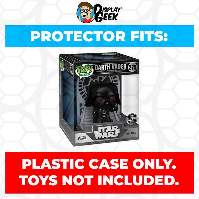 Pop Protector for NFT Emperor Palpatine #276 Funko Pop Deluxe - for just $13.99! 
