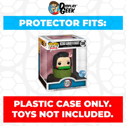 Pop Protector for Demon Slayer Nezuko Kamado in Basket #1309 Funko Pop Deluxe - for just $13.99! 