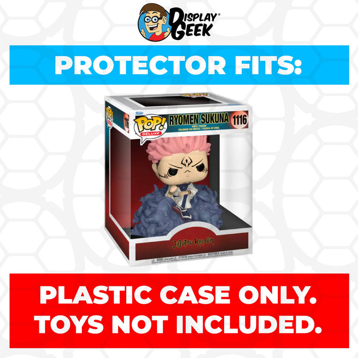 Pop Protector for Ryomen Sukuna #1116 Funko Pop Deluxe - Just $13.99! Shop now at Retro Gaming of Denver