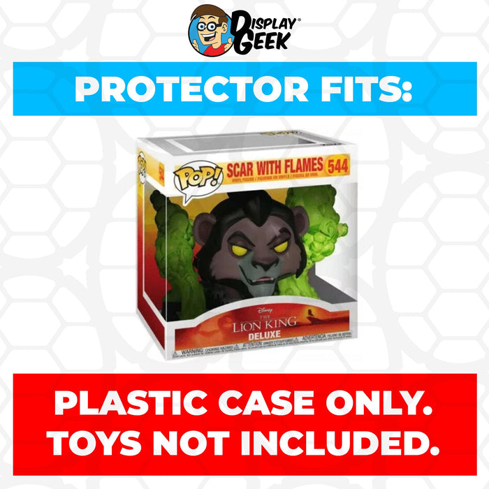 Pop Protector for Scar with Flames Chase #544 Funko Pop Deluxe - for just $13.99! 