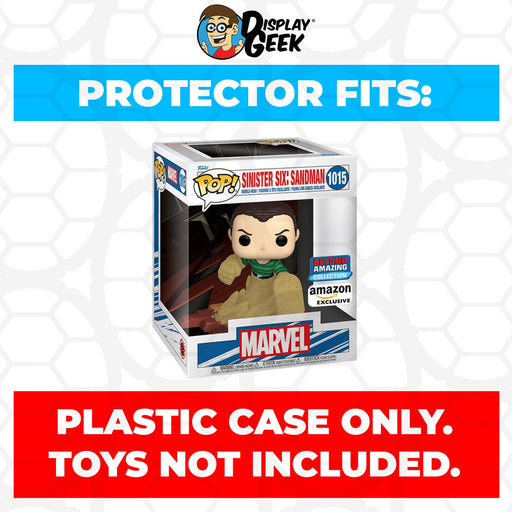 Pop Protector for Sinister Six Sandman #1015 Funko Pop Deluxe - for just $13.99! 