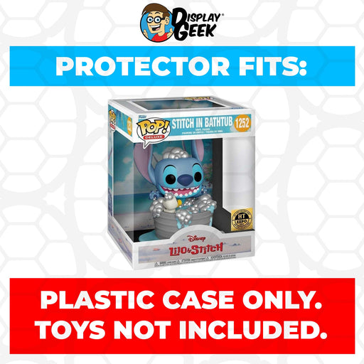 Pop Protector for Stitch in Bathtub HT Expo #1252 Funko Pop Deluxe - Just $13.99! Shop now at Retro Gaming of Denver