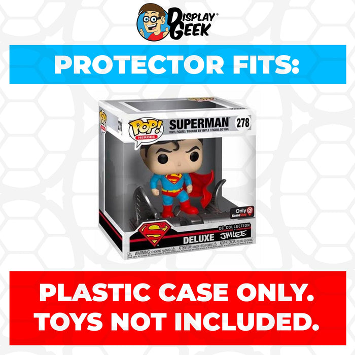 Pop Protector for Superman Jim Lee #278 Funko Pop Deluxe - Just $13.99! Shop now at Retro Gaming of Denver