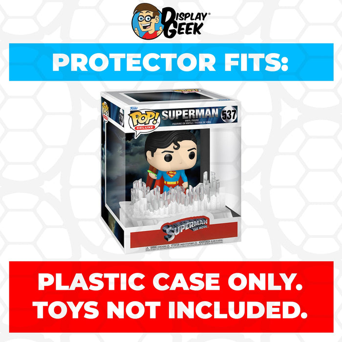 Pop Protector for Superman Changing In Telephone Booth #558 Funko Pop Deluxe - for just $13.99! 