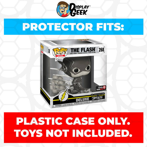 Pop Protector for The Flash Jim Lee Black & White #268 Funko Pop Deluxe - Just $13.99! Shop now at Retro Gaming of Denver