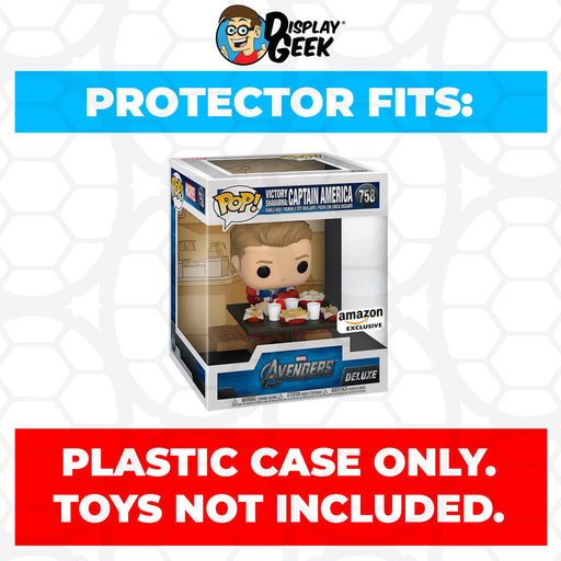 Pop Protector for Victory Shawarma Captain America #758 Funko Pop Deluxe - Just $13.99! Shop now at Retro Gaming of Denver