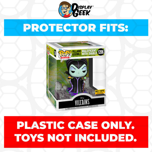 Pop Protector for Villains Assemble Maleficent with Diablo #1206 Funko Pop Deluxe - Just $13.99! Shop now at Retro Gaming of Denver