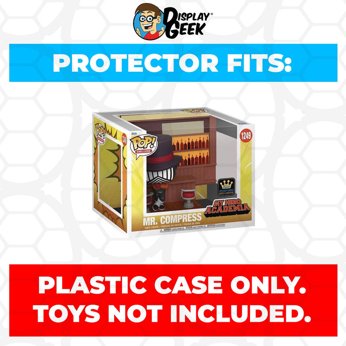 Pop Protector for Villain's Hideout Mr. Compress #1249 Funko Pop Deluxe - for just $14.99! 