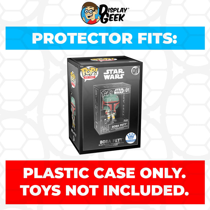 Pop Protector for Boba Fett #01 Funko Pop Die-Cast Outer Box - Just $12.99! Shop now at Retro Gaming of Denver