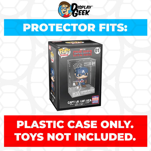 Pop Protector for Captain America FunKon #01 Funko Pop Die-Cast Outer Box - Just $12.99! Shop now at Retro Gaming of Denver