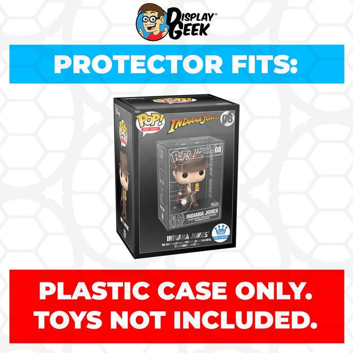 Pop Protector for Indiana Jones Chase Silver #08 Funko Pop Die-Cast Outer Box - Just $12.99! Shop now at Retro Gaming of Denver