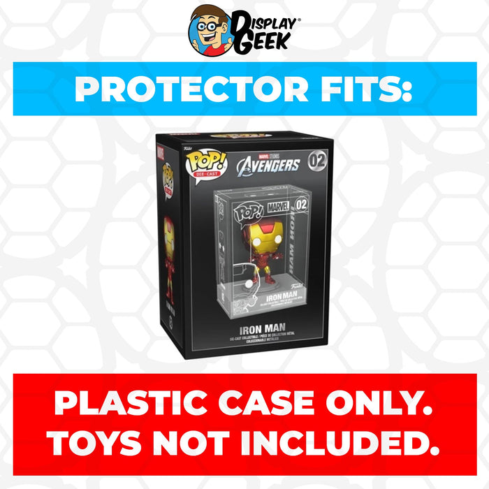 Pop Protector for Iron Man #02 Funko Pop Die-Cast Outer Box - Just $12.99! Shop now at Retro Gaming of Denver