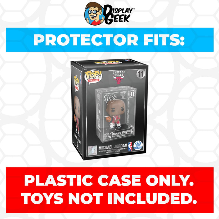 Pop Protector for Michael Jordan #11 Funko Pop Die-Cast Outer Box - for just $12.99! 
