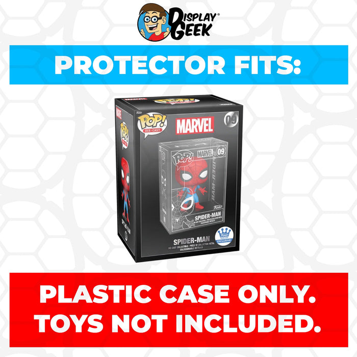 Pop Protector for Spider-Man #09 Funko Pop Die-Cast Outer Box - Just $12.99! Shop now at Retro Gaming of Denver