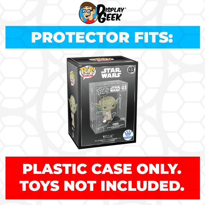 Pop Protector for Yoda with Lightsaber #03 Funko Pop Die-Cast Outer Box - for just $12.99! 