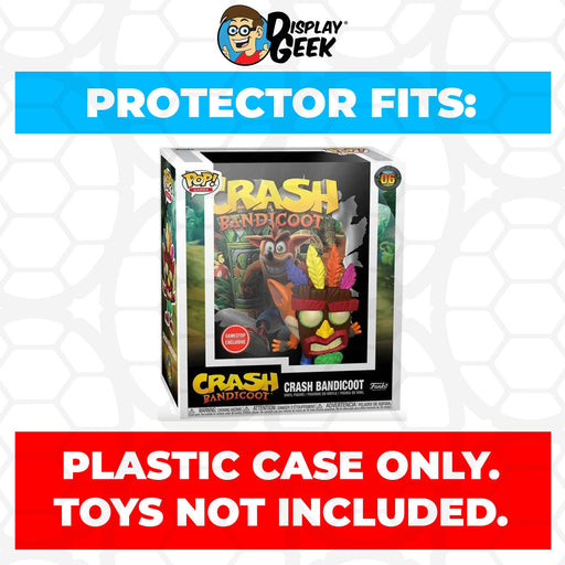 Pop Protector for Crash Bandicoot #06 Funko Pop Game Covers - for just $14.99! 