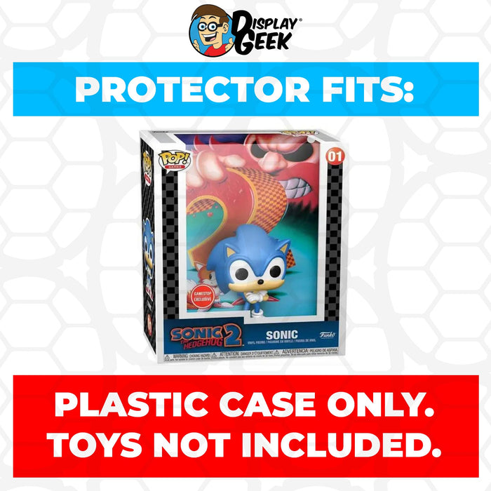 Pop Protector for Sonic the Hedgehog 2 #01 Funko Pop Game Covers - Just $14.99! Shop now at Retro Gaming of Denver