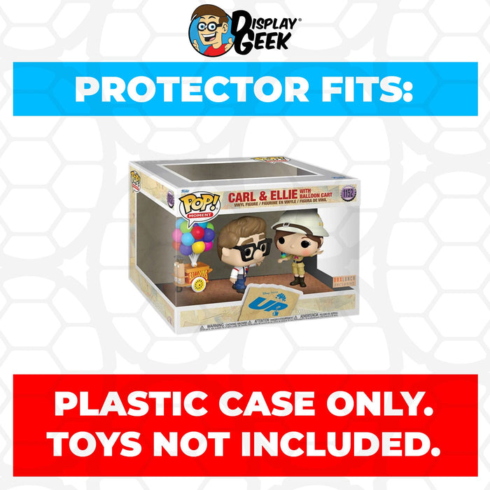 Pop Protector for Carl & Ellie with Balloon Cart #1152 Funko Pop Moment - for just $14.99! 