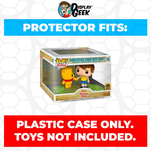 Pop Protector for Christopher Robin with Winnie the Pooh #1306 Funko Pop Moment - for just $14.99! 