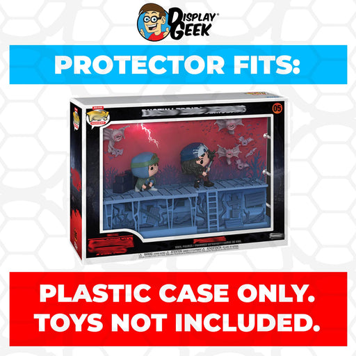 Pop Protector for Phase 3 Dustin, Eddie & Demobats #05 Funko Pop Moment Deluxe - for just $19.99! 